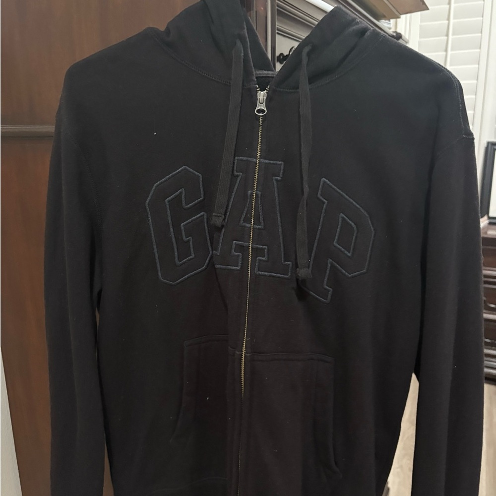 GAP Charcoal Full-Zip Hoodie